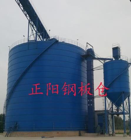 禹会大型矿粉钢板库