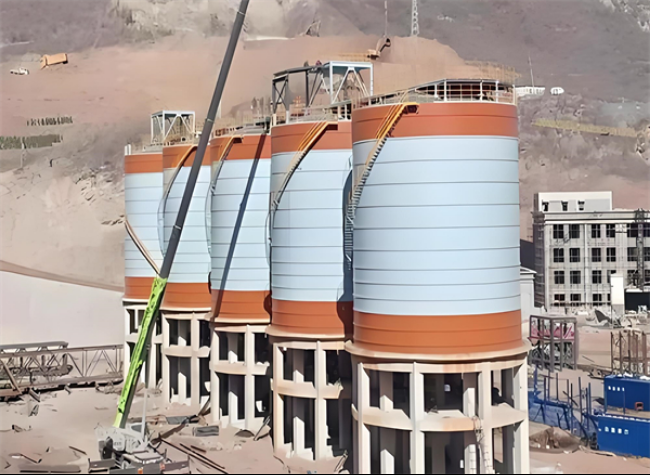 禹会高架钢板仓